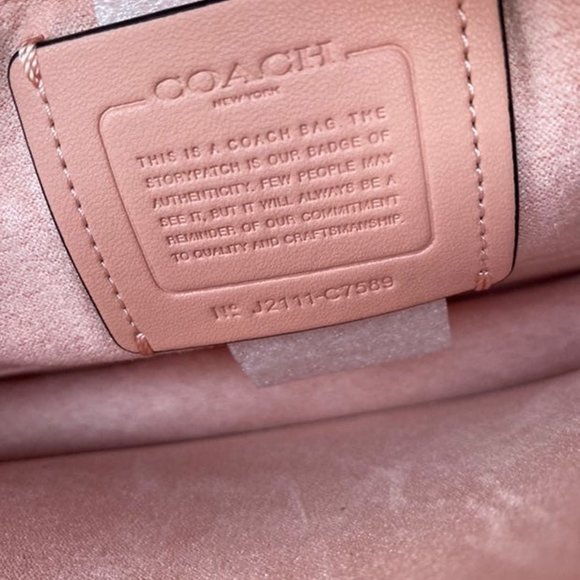 NWT Coach Klare Crossbody In Signature Canvas c7589 $398 - Picture 7 of 10